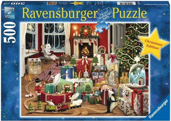 Ravensburger Puzzel Kersttijd - Legpuzzel - 500 Stukjes 3 Ravensburger Puzzel Kersttijd - Legpuzzel - 500 Stukjes