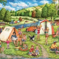 Falcon Puzzel Camping And Caravanning - Legpuzzel - 2x500 Stukjes -Exporteren puzzels winkel 550x391 44