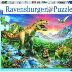 Ravensburger Puzzel Bij De Dinosaurussen - Legpuzzel - 100 Stukjes -Exporteren puzzels winkel 550x391 49