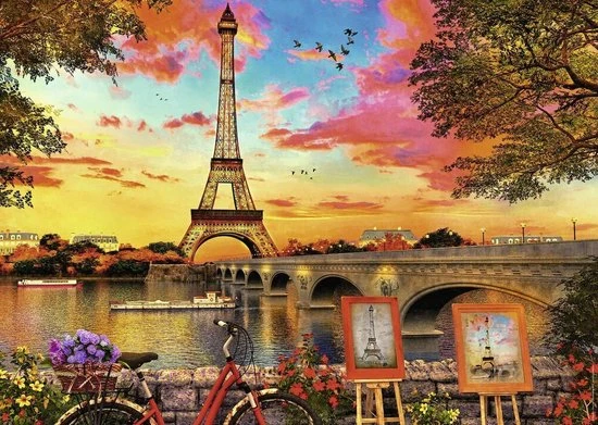 Ravensburger Puzzel Paris - Legpuzzel - 1000 Stukjes 5 Ravensburger Puzzel Paris - Legpuzzel - 1000 Stukjes - Afbeelding 3