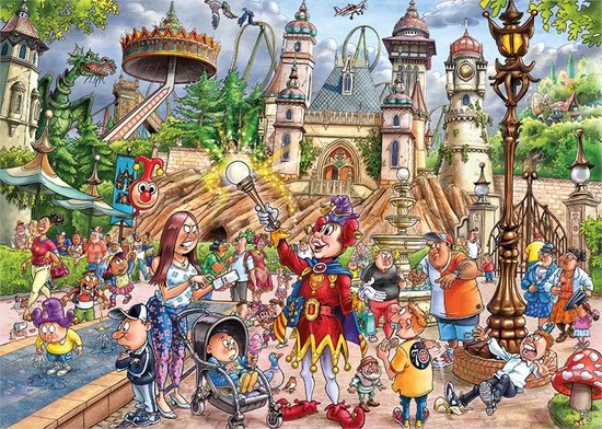 Wasgij Mystery Efteling Wereld Vol Wonderen 1000 Stukjes - Legpuzzel 7 Wasgij Mystery Efteling Wereld Vol Wonderen 1000 Stukjes - Legpuzzel - Afbeelding 5