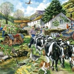 Falcon Puzzel Another Day On The Farm - Legpuzzel - 1000 Stukjes -Exporteren puzzels winkel 550x392 102