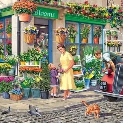 Falcon Puzzel Corner Shops - Legpuzzel - 4x1000 Stukjes -Exporteren puzzels winkel 550x392 105