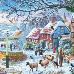 Gibsons A Winter Stroll - Steve Crisp Puzzel (1000 Stukjes) 8 Gibsons A Winter Stroll - Steve Crisp Puzzel (1000 Stukjes) -Exporteren puzzels winkel 550x392 120