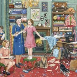 Falcon Puzzel The Dressmaker - Legpuzzel - 1000 Stukjes -Exporteren puzzels winkel 550x392 147