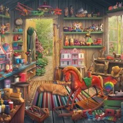 Ravensburger Puzzel Nostalgisch Speelgoed - Legpuzzel - 1000 Stukjes -Exporteren puzzels winkel 550x392 170