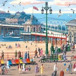 Falcon Puzzel Brighton Pier - Legpuzzel - 1000 Stukjes -Exporteren puzzels winkel 550x392 177