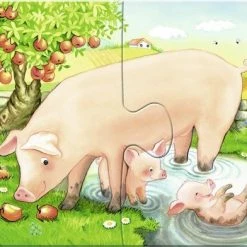 Ravensburger Boerderijdieren - My First Puzzels - 2+4+6+8 Stukjes - Kinderpuzzel -Exporteren puzzels winkel 550x392 194