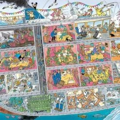 Jan Van Haasteren Cruiseschip Puzzel - 1000 Stukjes -Exporteren puzzels winkel 550x392 21