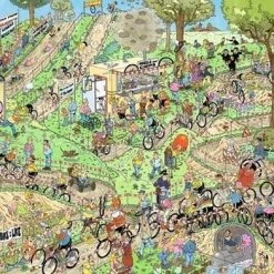 Jan Van Haasteren Wereldkampioenschappen Veldrijden Puzzel - 1000 Stukjes -Exporteren puzzels winkel 550x392 26