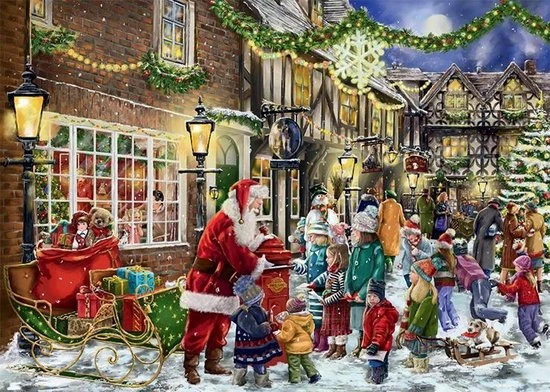 Falcon Puzzel Letters For Santa - Legpuzzel - 2x1000 Stukjes 4 Falcon Puzzel Letters For Santa - Legpuzzel - 2x1000 Stukjes - Afbeelding 2