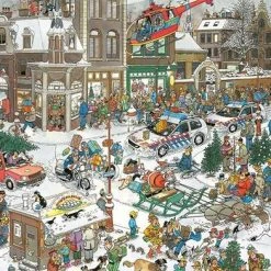 Jan Van Haasteren Kerstmis Puzzel - 1000 Stukjes -Exporteren puzzels winkel 550x392 4