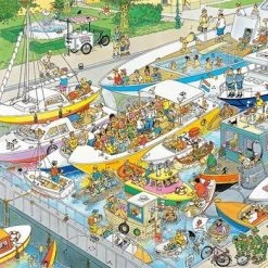 Jan Van Haasteren De Sluizen Puzzel - 1000 Stukjes -Exporteren puzzels winkel 550x392 47