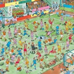 Jan Van Haasteren WK Vrouwenvoetbal Puzzel - 1000 Stukjes 14 Jan Van Haasteren WK Vrouwenvoetbal Puzzel - 1000 Stukjes -Exporteren puzzels winkel 550x392 50