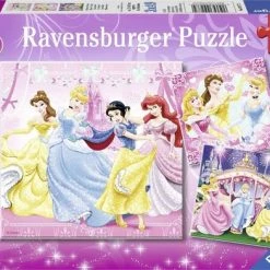 Ravensburger Puzzel Disney Princess - Sneeuwwitje, Assepoester & Ariel - 3x49 Stukjes - Kinderpuzzel -Exporteren puzzels winkel 550x392 52