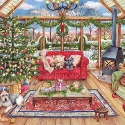 Falcon Puzzel The Christmas Conservatory - Legpuzzel - 1000 Stukjes -Exporteren puzzels winkel 550x392 77