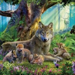 Ravensburger Puzzel Familie Wolf In Het Bos - Legpuzzel - 1000 Stukjes 8 Ravensburger Puzzel Familie Wolf In Het Bos - Legpuzzel - 1000 Stukjes -Exporteren puzzels winkel 550x393 35