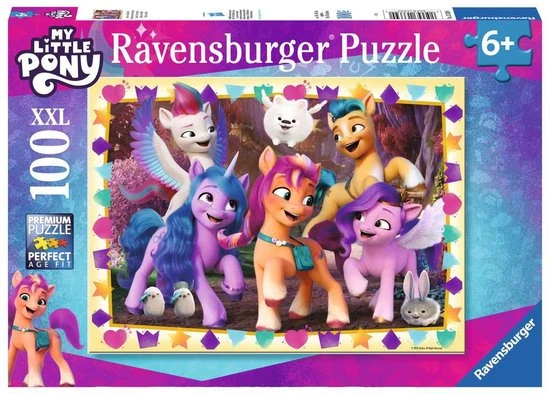 Ravensburger Puzzel My Little Pony - Legpuzzel - 100 XXL Stukjes 3 Ravensburger Puzzel My Little Pony - Legpuzzel - 100 XXL Stukjes
