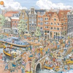 Ravensburger Puzzel Fleroux Amsterdam - Legpuzzel - 1000 Stukjes -Exporteren puzzels winkel 550x394 26