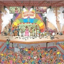 Jan Van Haasteren Eurovisie Songfestival Puzzel - 1000 Stukjes -Exporteren puzzels winkel 550x394 4