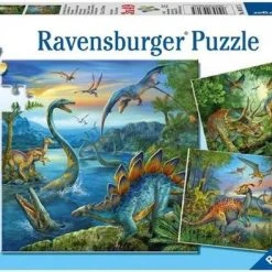Ravensburger Dinosauri Rs - 3x49 Stukjes - Kinderpuzzel -Exporteren puzzels winkel 550x395 16