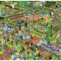 Jan Van Haasteren Volkstuintjes Puzzel - 1000 Stukjes -Exporteren puzzels winkel 550x395 2