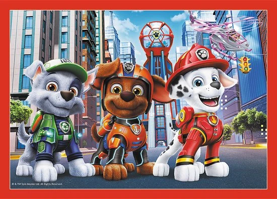 Trefl Paw Patrol 4-in-1 Puzzel - 35/48/54/70 Stukjes 7 Trefl Paw Patrol 4-in-1 Puzzel - 35/48/54/70 Stukjes - Afbeelding 5