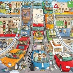 Rear View Mirror Puzzle Rear View Mirror Puzzel Verkeersdrukte - 1000 Stukjes 8 Rear View Mirror Puzzle Rear View Mirror Puzzel Verkeersdrukte - 1000 Stukjes -Exporteren puzzels winkel 550x396 29