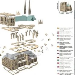 Ravensburger Notre Dame Parijs - 3D Puzzel Gebouw - 324 Stukjes -Exporteren puzzels winkel 550x396 30