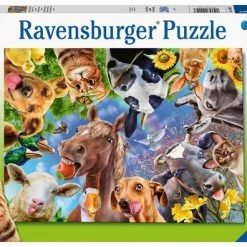 Ravensburger Puzzel Vrolijke Boerderijdieren - Legpuzzel - 200 Stukjes