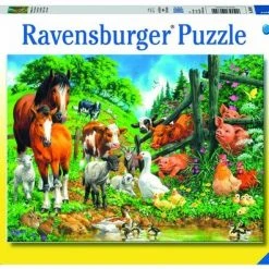 Ravensburger Puzzel Dierenbijeenkomst - Legpuzzel - 100 Stukjes -Exporteren puzzels winkel 550x396 33