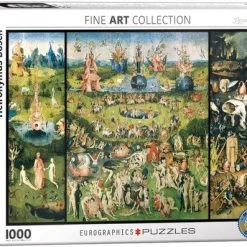 Eurographics Jheronimus Bosch - De Tuin Der Lusten (1000 Stukjes, Kunst Puzzel) -Exporteren puzzels winkel 550x397 18