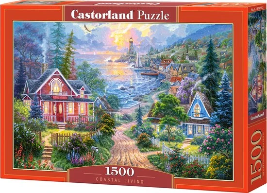 Castorland Puzzel Coastal Living - 68cm - 1500 Stukjes 3 Castorland Puzzel Coastal Living - 68cm - 1500 Stukjes