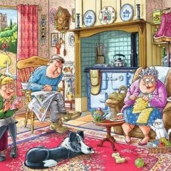 Wasgij Mystery 17 Kabaal In De Keuken! Puzzel - 1000 Stukjes -Exporteren puzzels winkel 550x398 2