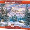 Castorland Legpuzzel Mountain Christmas 1000 Stukjes
