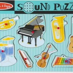 Melissa & Doug - Musical Instruments - Legpuzzle Met Geluid -Exporteren puzzels winkel 550x399 17
