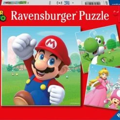 Ravensburger Puzzel Super Mario - 3x49 Stukjes - Kinderpuzzel
