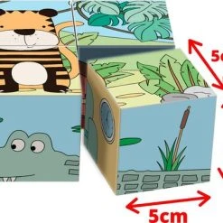 KidCollection Blokpuzzel - 10 Blokken - Educatief Speelgoed - Peuter - Kinderen - 2 Tot 5 Jaar - Dieren -Exporteren puzzels winkel 550x400 6