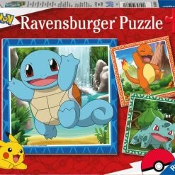 Ravensburger Puzzel Pok Mon - Legpuzzel - 3x49 Stukjes - Kinderpuzzel -Exporteren puzzels winkel 550x401