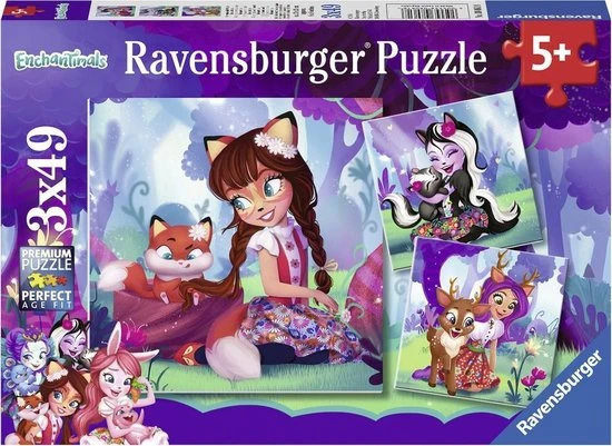 Ravensburger Puzzel Betoverende Zeemeerminnen - 3x49 Stukjes - Kinderpuzzel 10 Ravensburger Puzzel Betoverende Zeemeerminnen - 3x49 Stukjes - Kinderpuzzel - Afbeelding 8