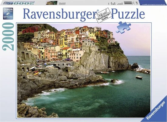 Ravensburger Puzzel Cinque Terre - Legpuzzel - 2000 Stukjes 3 Ravensburger Puzzel Cinque Terre - Legpuzzel - 2000 Stukjes