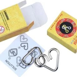 Enjoy Puzzles IQ Puzzels 3D - Metaal - 32 Stuks - Breinbrekers - Traktatie -Exporteren puzzels winkel 550x402 21