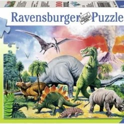Ravensburger Puzzel Tussen De Dinosauri Rs - Legpuzzel - 100 Stukjes -Exporteren puzzels winkel 550x402