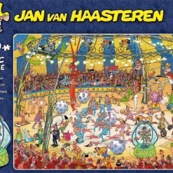 Jan Van Haasteren Acrobaten Circus Puzzel - 1000 Stukjes -Exporteren puzzels winkel 550x402 9