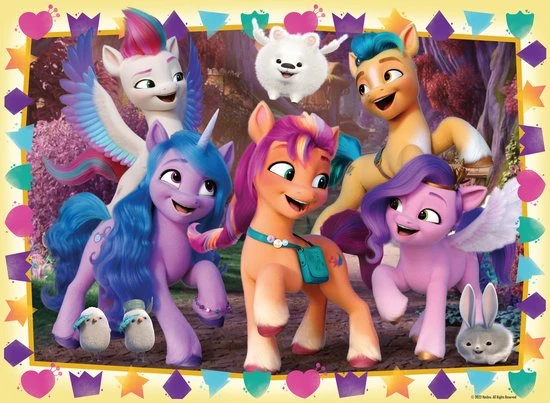 Ravensburger Puzzel My Little Pony - Legpuzzel - 100 XXL Stukjes 4 Ravensburger Puzzel My Little Pony - Legpuzzel - 100 XXL Stukjes - Afbeelding 2