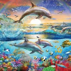 Ravensburger Puzzel Dolfijnenparadijs - Legpuzzel - 300XXL Stukjes -Exporteren puzzels winkel 550x403 62
