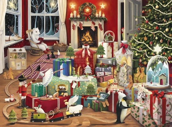 Ravensburger Puzzel Kersttijd - Legpuzzel - 500 Stukjes 5 Ravensburger Puzzel Kersttijd - Legpuzzel - 500 Stukjes - Afbeelding 3