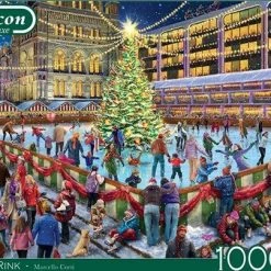 Falcon Puzzel The Ice Rink - Legpuzzel - 1000 Stukjes -Exporteren puzzels winkel 550x404 15