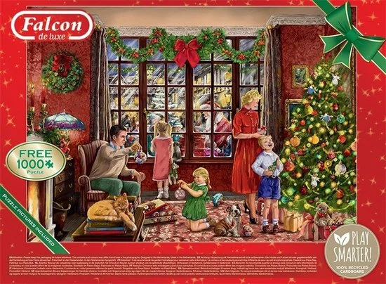 Falcon Puzzel Letters For Santa - Legpuzzel - 2x1000 Stukjes 10 Falcon Puzzel Letters For Santa - Legpuzzel - 2x1000 Stukjes - Afbeelding 8