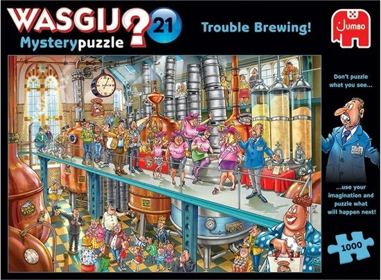 Wasgij Mystery 21 Leven In De Brouwerij Puzzel - 1000 Stukjes 5 Wasgij Mystery 21 Leven In De Brouwerij Puzzel - 1000 Stukjes - Afbeelding 3